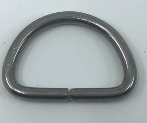 Metal D-ring 1.5"