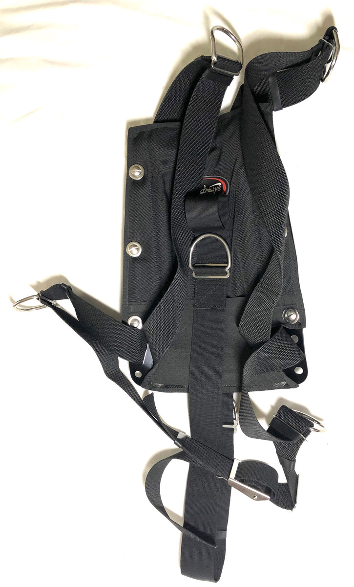 Saekodive Aluminum Backplate and Harness Aqua Sport Scuba Center