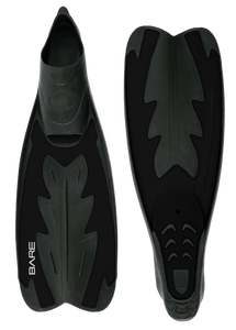 Bare Fastback fullfoot fins Size X-large