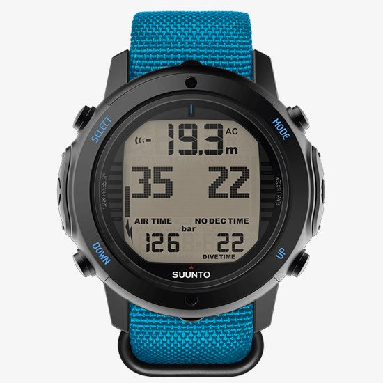 SUUNTO D6i Novo Black Zulu or Instructor Blue Zulu