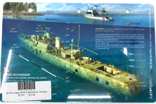 3D Shipwreck Dive Maps on a Slate