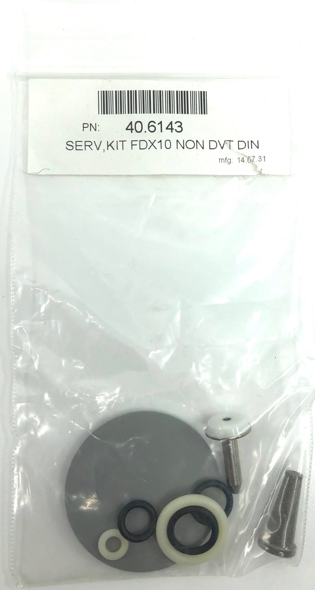 Oceanic FDX10 non DVT First Stage Service Kit 40.6143