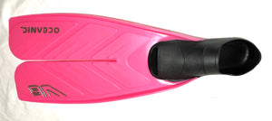 Oceanic V6 Fins in Pink Size 4/5 (These are men's sizes)