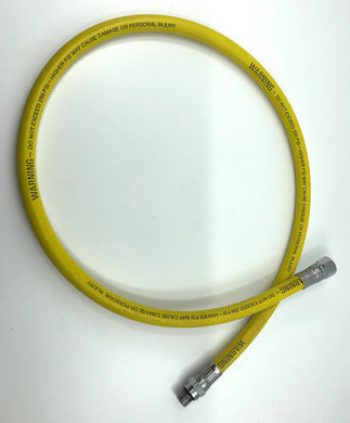 Danicorp Rubber Low Pressure Hoses with 1/2 first stage fitting. NOT STANDARD THREADS