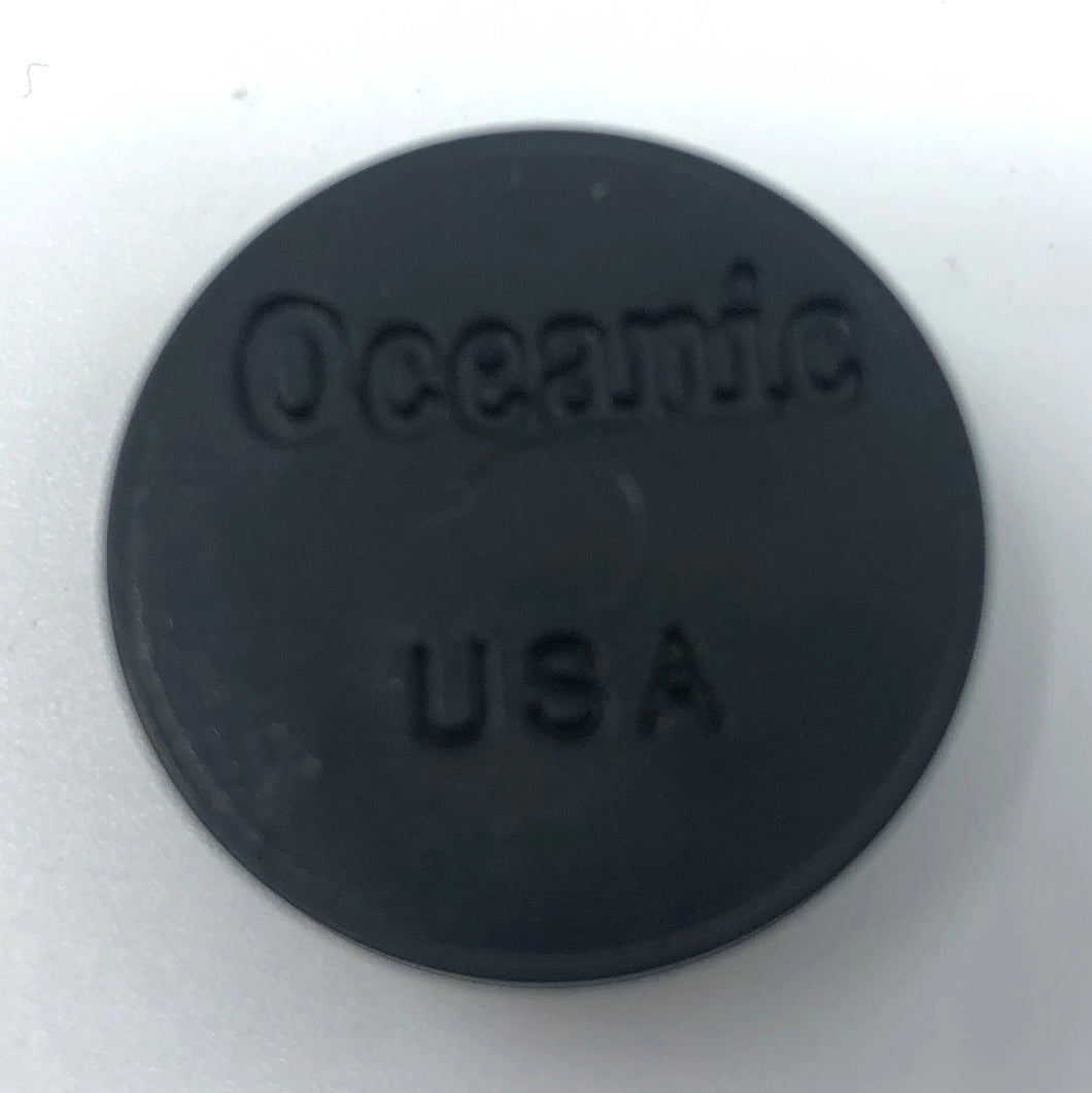 Oceanic Black Omega II Purge Button 3786.07