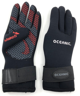 Oceanic Mako Gloves Size X-Small and Small