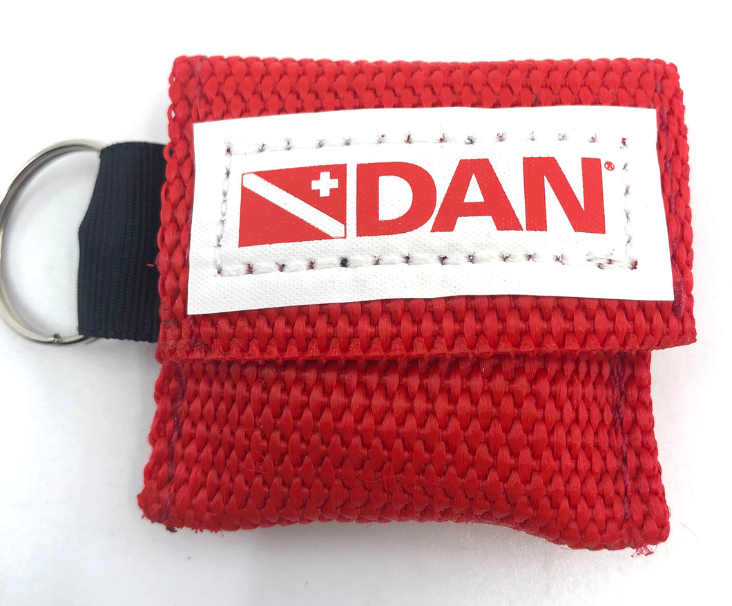 DAN First Aid CPR Rescue Barrier Keychain