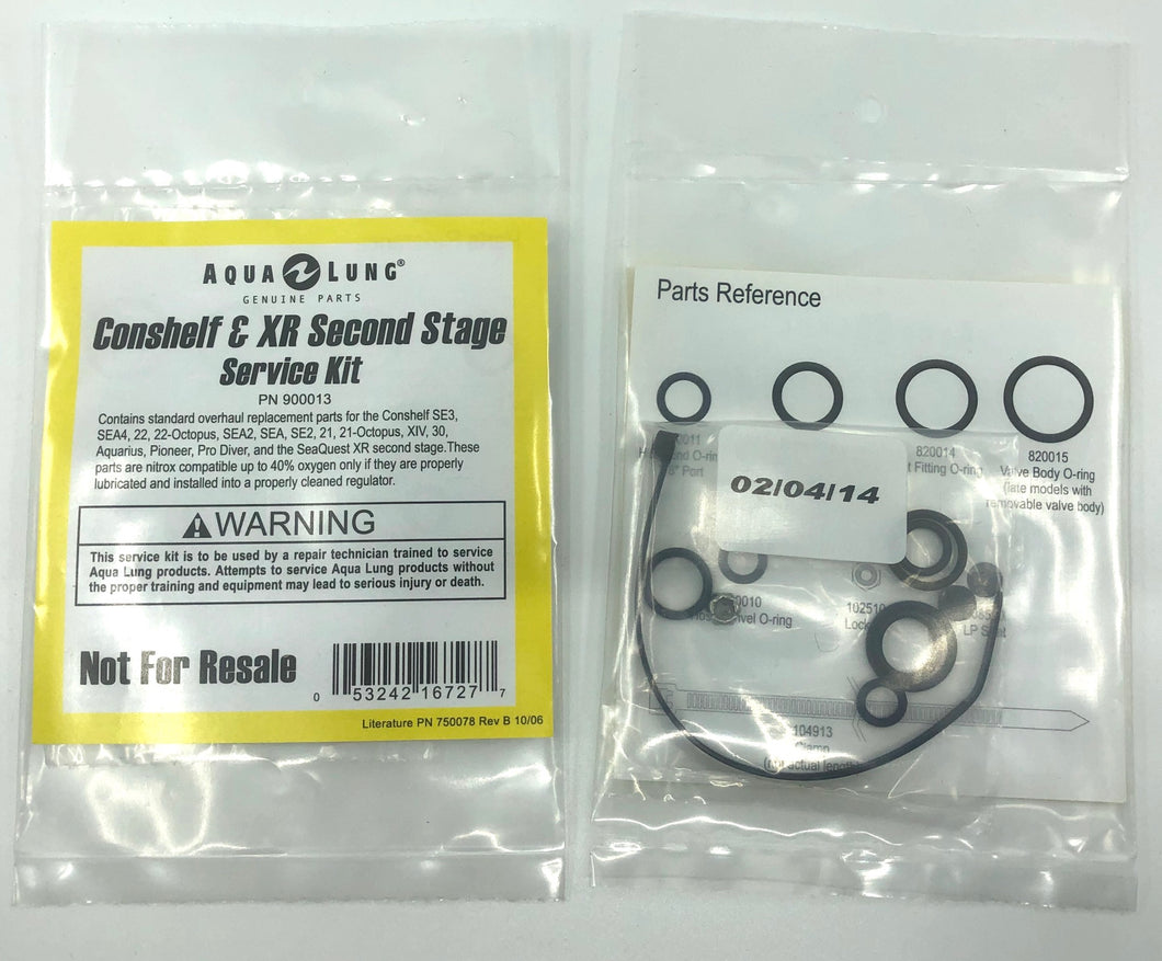 Aqua Lung Conshelf XR Second Stage Service Kit 900013