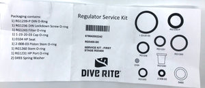 Dive Rite First Stage Service Kit RG5400-SK