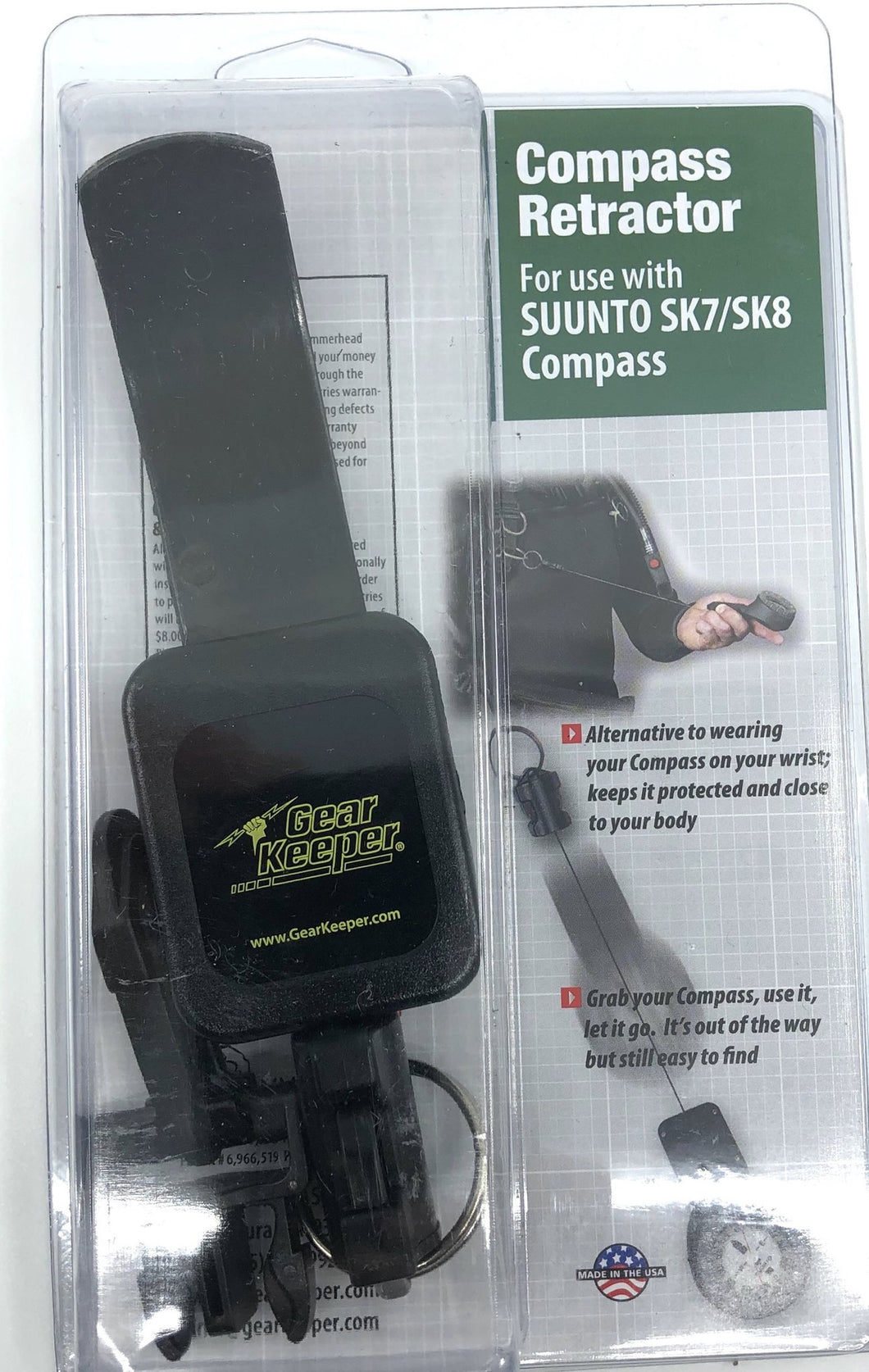 Suunto SK7 or SK8 Compass Retractor – Aqua Sport Scuba Center