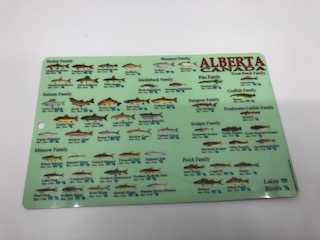 Alberta Fish ID Card