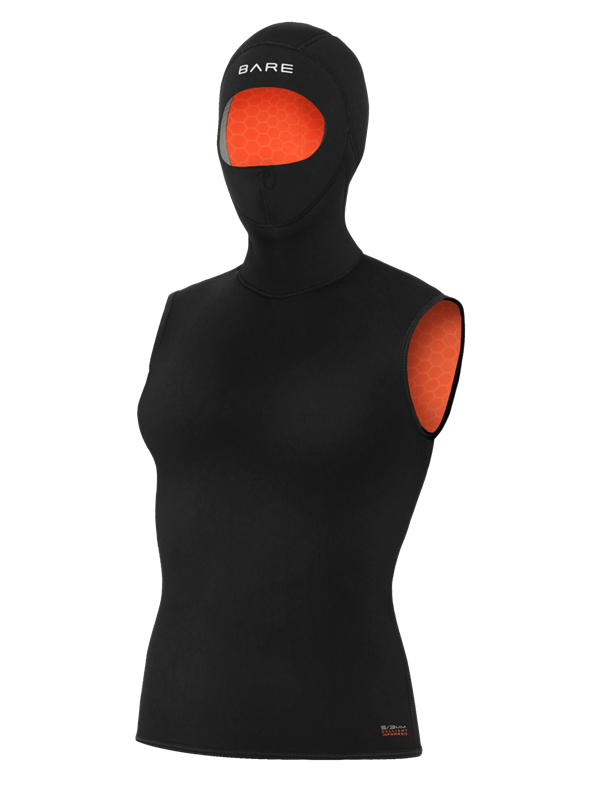 Bare Ladies 5/3 mm Ultrawarmth Hooded Vest