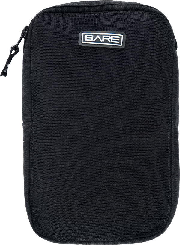 BARE NEOPRENE BELLOWS POCKET WITH ZIPPER