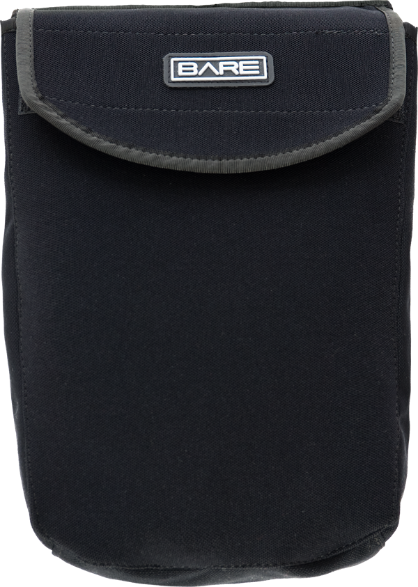 BARE NEOPRENE BELLOWS POCKET WITH FLAP