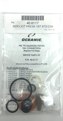 Oceanic pre'95 First Stage DIN service kit 40.6117