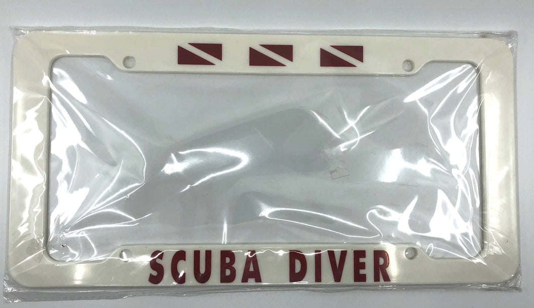 Innovative Scuba License Plate Frame