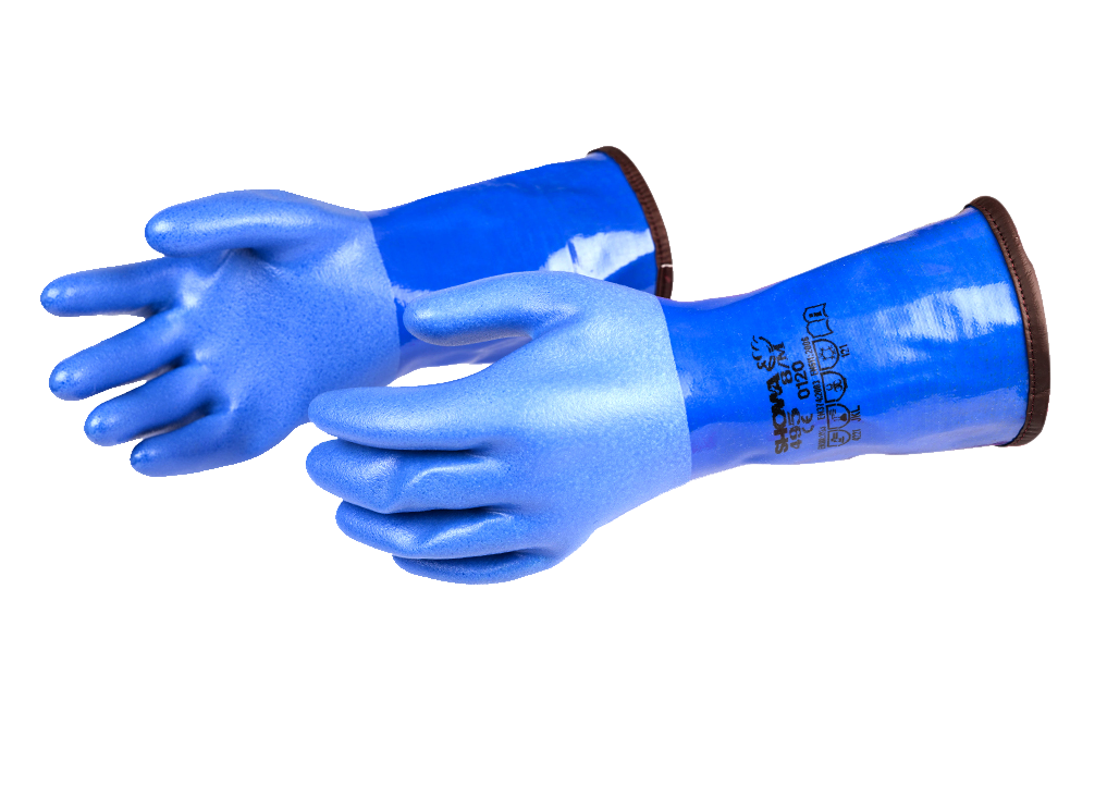 Showa 495 Blue Dry Gloves
