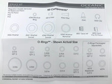 Oceanic First Stage kits for pre 1995 Piston, pre 1995 balanced piston, PX2 and PX3 40.6186