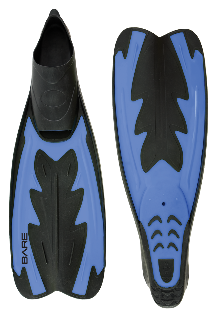 Bare Fastback fullfoot fins Size X-large