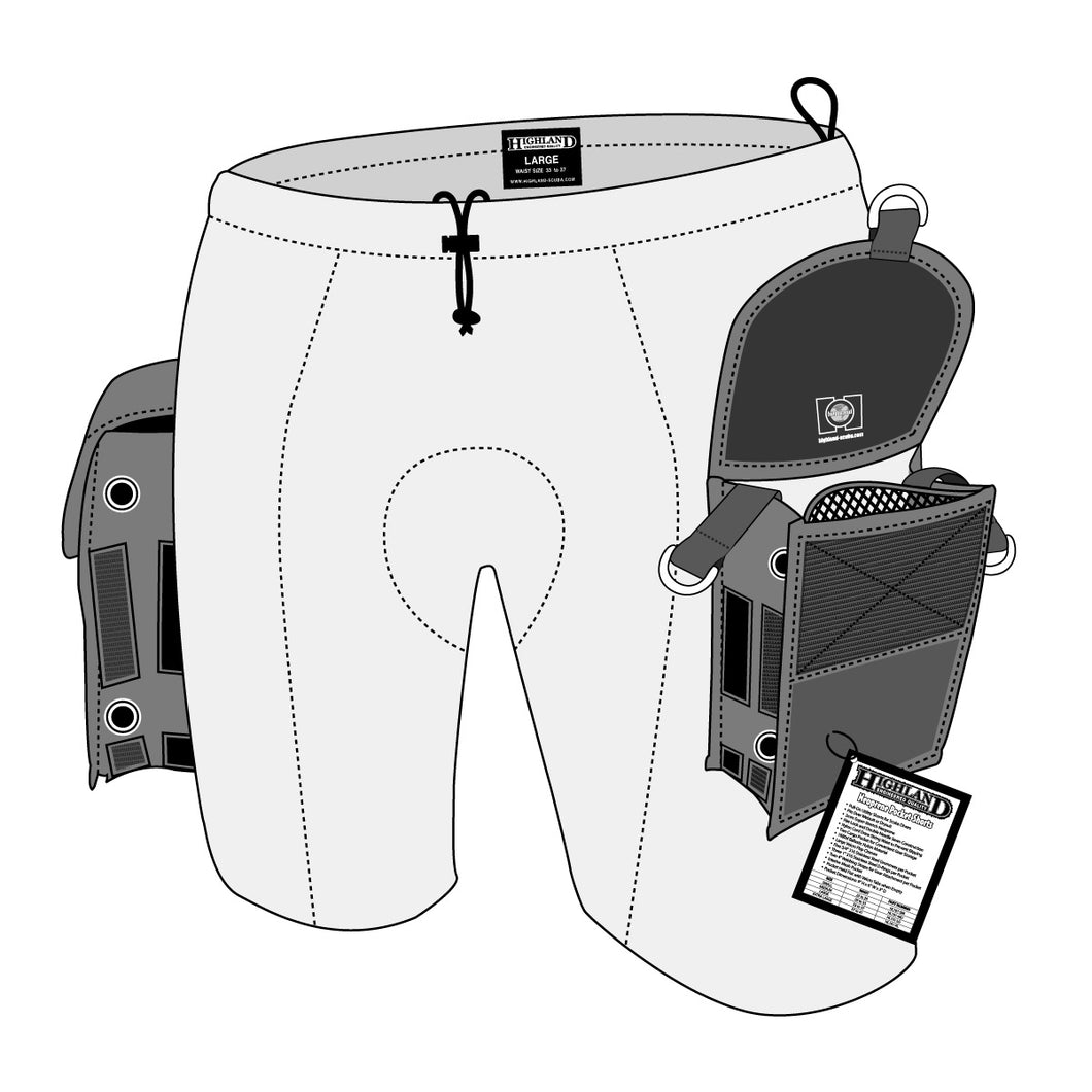 XS Scuba Neoprene pocket Shorts Size large in stock