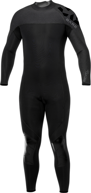 Bare 7mm Men's Revel Full Wetsuit - Small and Large  IN STOCK (fit one size smaller)
