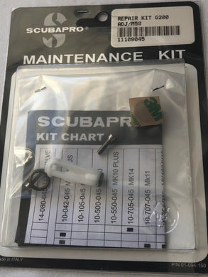 Scuba Pro G200 ADJ/M50 repair kit 11109045