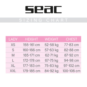 Seac SENSE LADY 3 MM Size X-Small