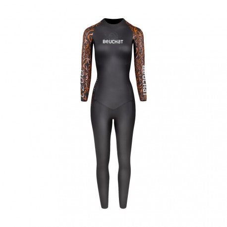 Beuchat Ladies Full Crawl Triathlon suit C200 2mm Sizes XXS, XS, Small, Medium, XX-Large
